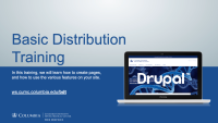 Basic Distribution Training